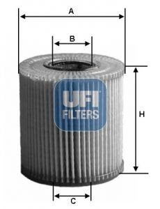 Масляный фильтр UFI 2519100 (фото 1)