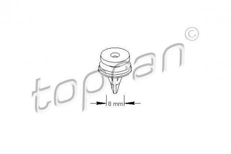 Пружинный зажим TOPRAN / HANS PRIES 700585