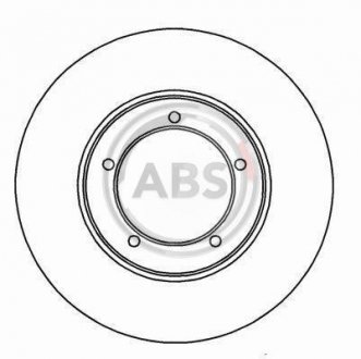 Гальмівний диск A.B.S. 15758