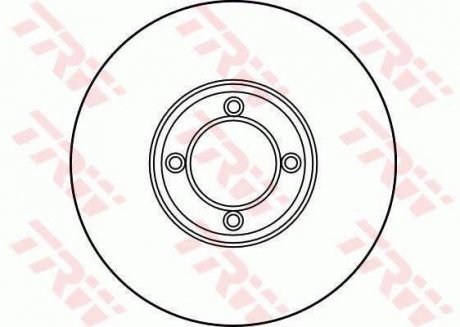 Гальмівний диск TRW DF1856 (фото 1)