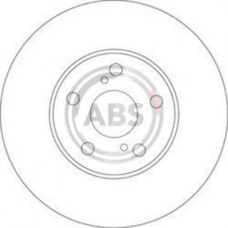 Гальмівний диск A.B.S. 17508