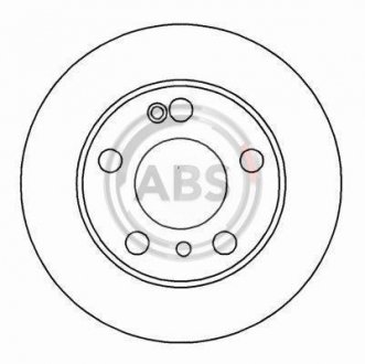 Гальмівний диск A.B.S. 16188 (фото 1)
