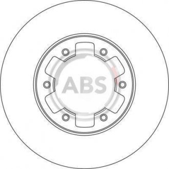 Гальмівний диск A.B.S. 15994