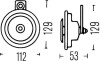 Звуковой сигнал HELLA 3BA002768382 (фото 2)