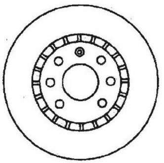 Гальмівний диск Jurid 561588JC (фото 1)