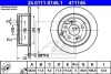 Brake disc rear ATE 24011101461 (фото 1)