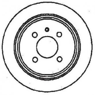 Гальмівний диск Jurid 561132JC (фото 1)