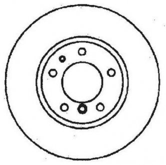 Гальмівний диск Jurid 561476JC (фото 1)