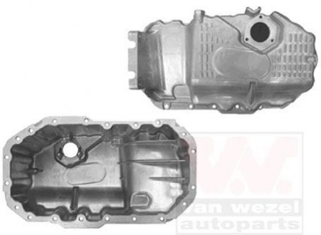 Поддон, масляный картера двигателя VAG GOLF V 1.4TSi (Wan Wezel) VAN WEZEL 5894074