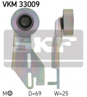 Ролик натяжний SKF VKM33009 (фото 1)