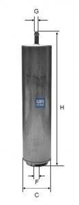 Фільтр палива UFI 3185100 (фото 1)