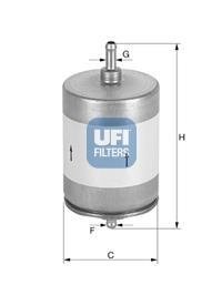 Фільтр палива UFI 3181700 (фото 1)