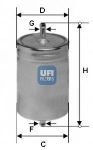 Фільтр палива UFI 3161100 (фото 1)