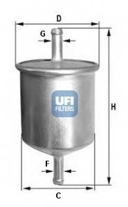 Фільтр палива UFI 3152900