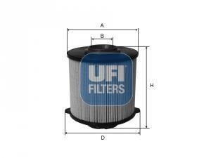 Фільтр палива UFI 2605800 (фото 1)