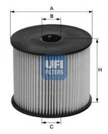 Фільтр палива UFI 2605400