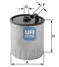 Фільтр палива UFI 2442900