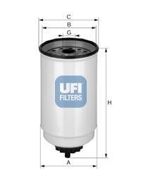 Фільтр палива UFI 2437100