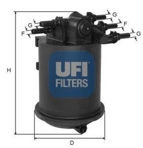 Фільтр палива UFI 2408600