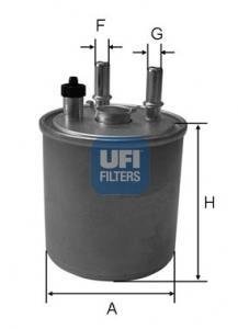 Фільтр палива UFI 2407300