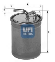 Фільтр палива UFI 2401600 (фото 1)