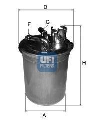 Фільтр палива UFI 2400400