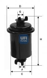 Фільтр палива UFI 3164300