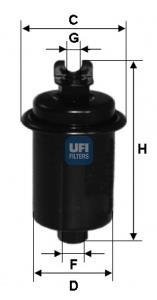 Фільтр палива UFI 3163100