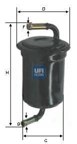 Фільтр палива UFI 3153300