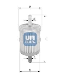 Фільтр палива UFI 3102800 (фото 1)
