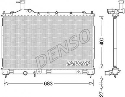 Теплообмінник DENSO DRM45038