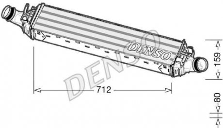 Теплообмінник DENSO DIT02038 (фото 1)