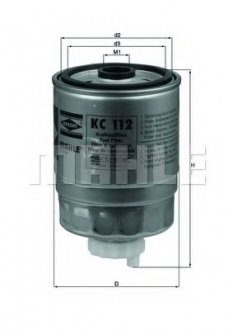 Фільтр палива MAHLE / KNECHT KC112