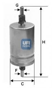 Фільтр палива UFI 3151000 (фото 1)
