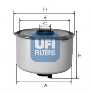Фільтр палива UFI 2445400 (фото 1)