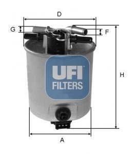 Фільтр палива UFI 5539300