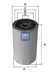 Фільтр масла UFI 2310200 (фото 1)