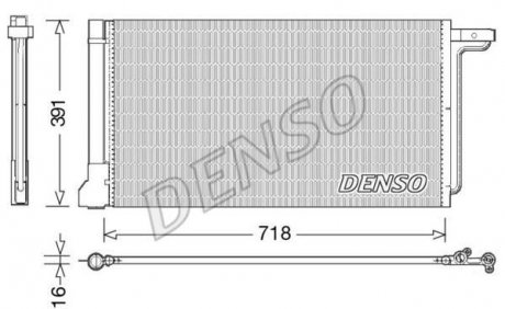 Конденсатор DENSO DCN10028 (фото 1)