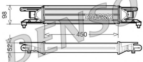 Інтеркулер DENSO DIT01001 (фото 1)