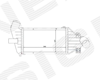 ІНТЕРКУЛЕР | OPEL ZAFIRA (A), 99 - 05 Signeda RI96863