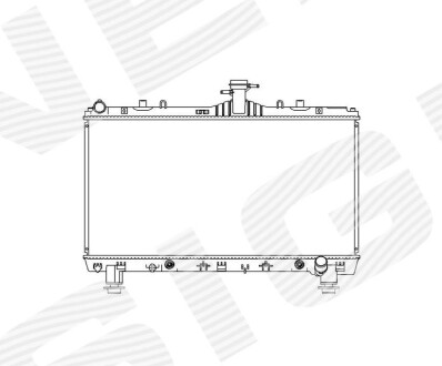Радіатор Signeda RA13341Q