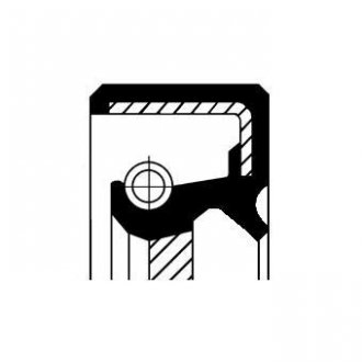 Сальник колінвалу з передньої сторони (32x47x6) CORTECO 19036720B (фото 1)