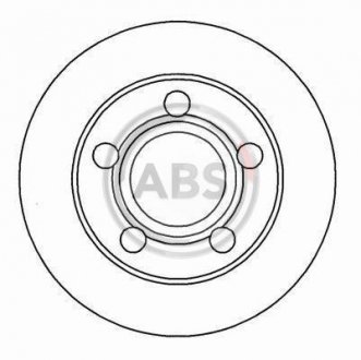 Гальмівний диск A.B.S. 16249 (фото 1)