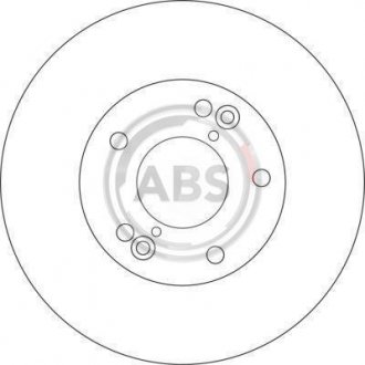 Гальмівний диск A.B.S. 17206