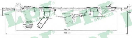 LINKA HAM. OPEL AGILA (B) (H08),SUZUKI SPLASH,VAUXHALL AGILA MK II (B) LPR C1667B