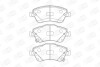 Колодки тормозные дисковые передние TOYOTA Auris CHAMPION 572524CH (фото 1)
