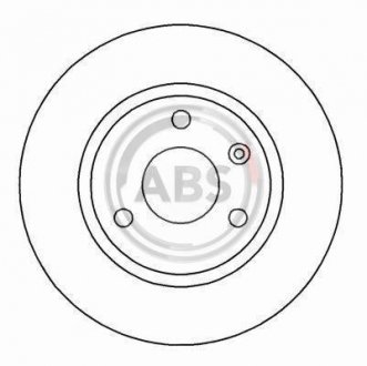 Гальмівний диск A.B.S. 16145 (фото 1)