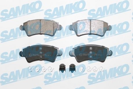 Гальмівні колодки, дискове гальмо (набір) SAMKO 5SP1105