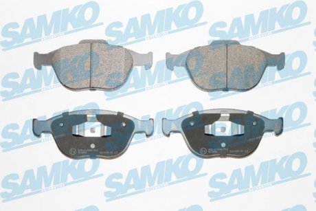 Гальмівні колодки, дискове гальмо (набір) SAMKO 5SP913