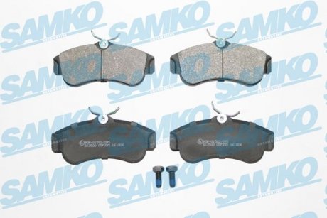 Гальмівні колодки, дискове гальмо (набір) SAMKO 5SP355